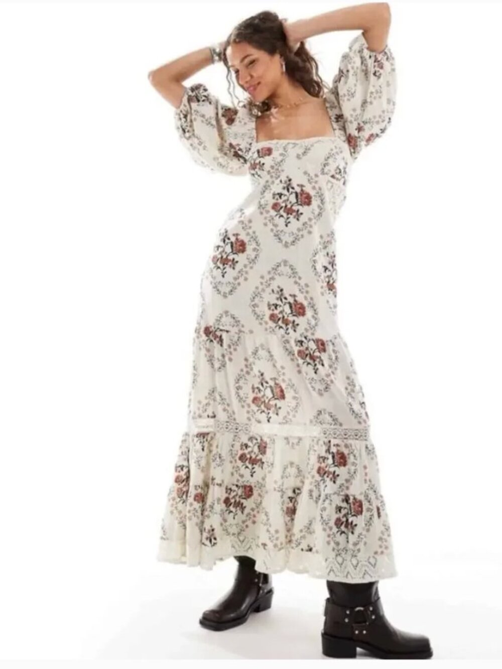 Free People All the Attitude Maxi Dress - Small - Sold Out - Picture 16 of 16